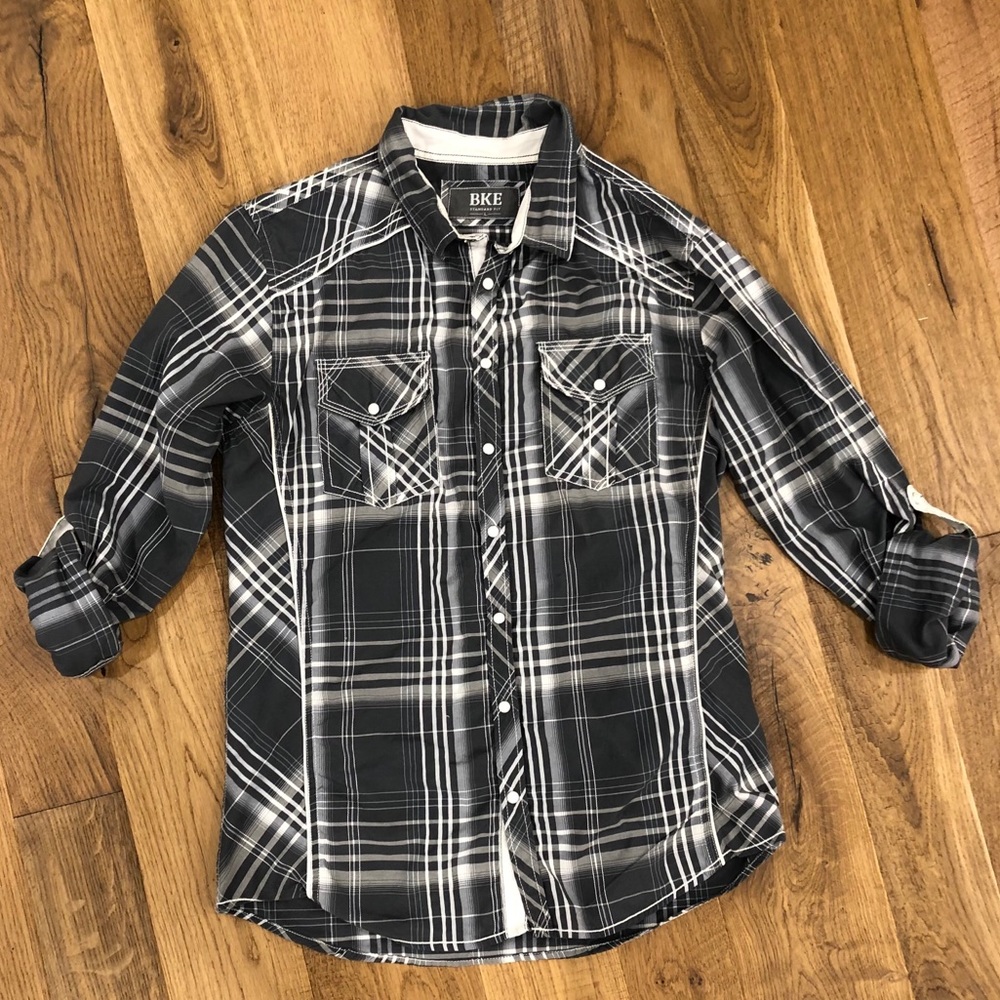 Men’s BKE button up shirt